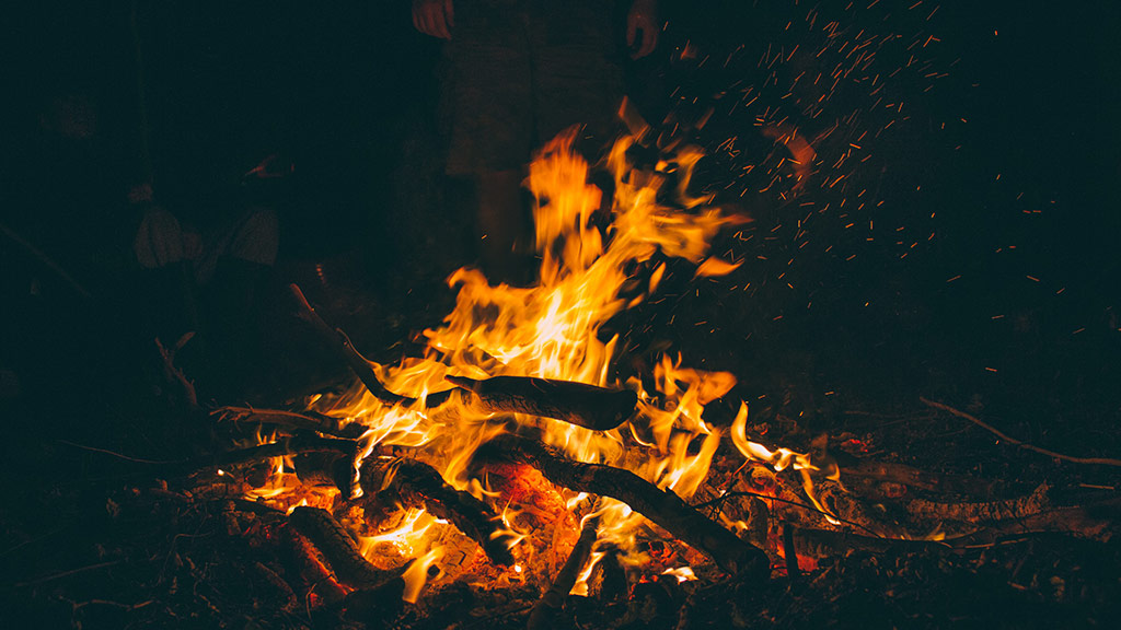 Schwitzhüttenfeuer
